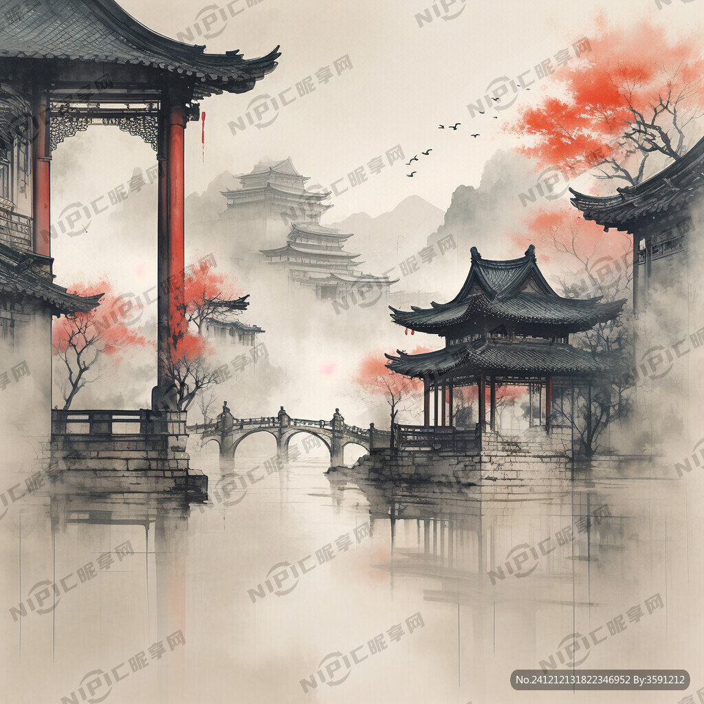 古代建筑  恢弘大气