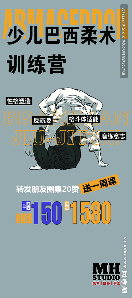 少儿巴西柔术