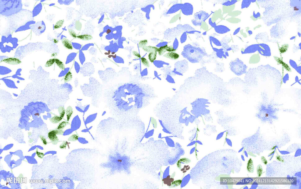 扎染花
