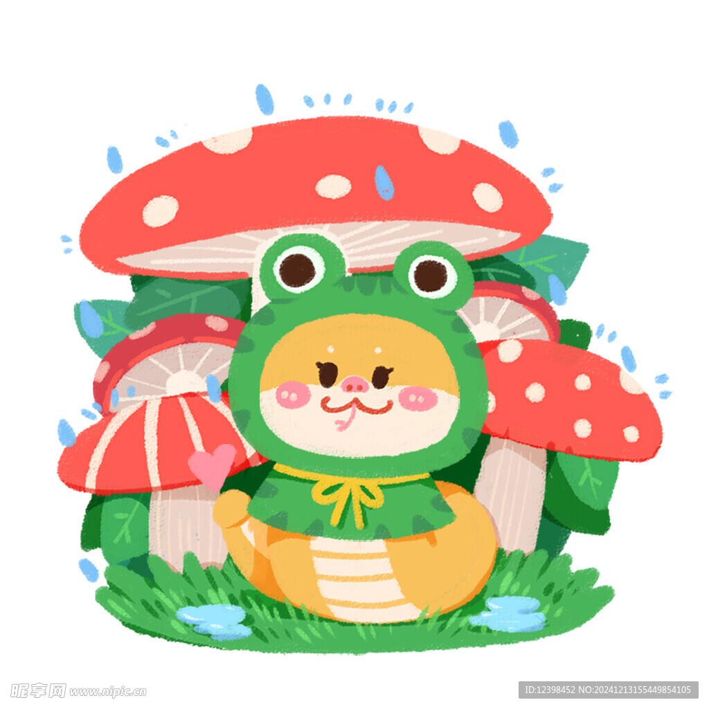 蛇年卡通蛇图案