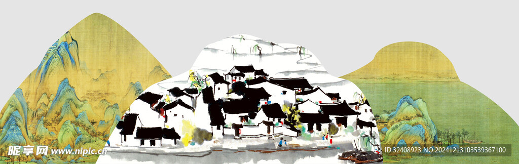 造型山