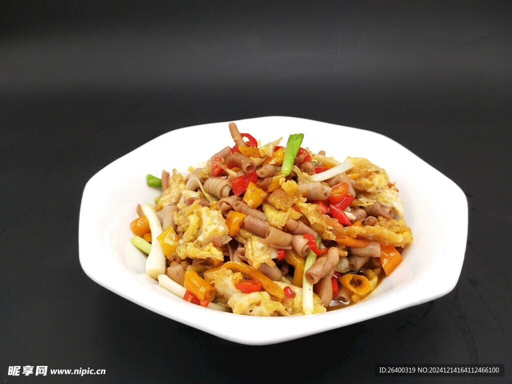 绝味鸭肠炒蛋