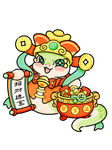 蛇年插画