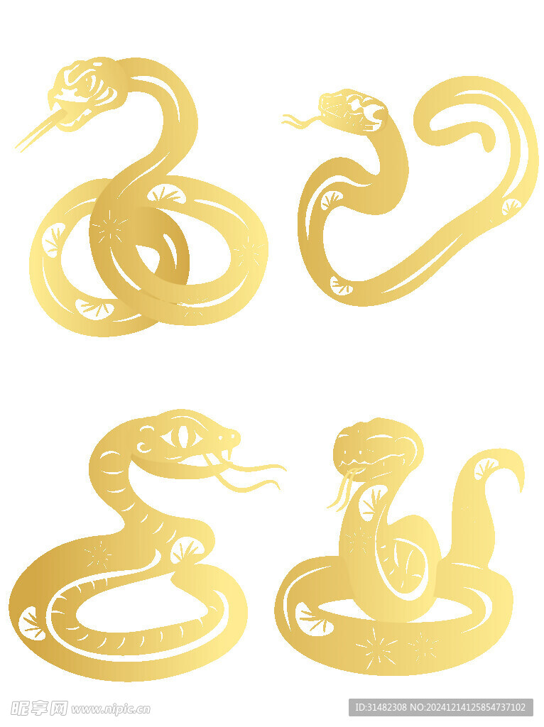 蛇年插画