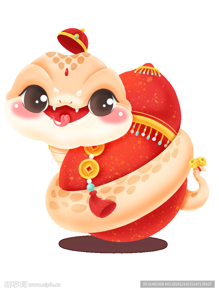 蛇年插画