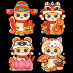 蛇年吉祥物