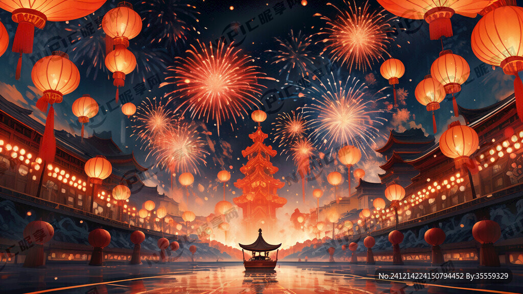 新年夜景