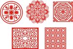 矢量花纹