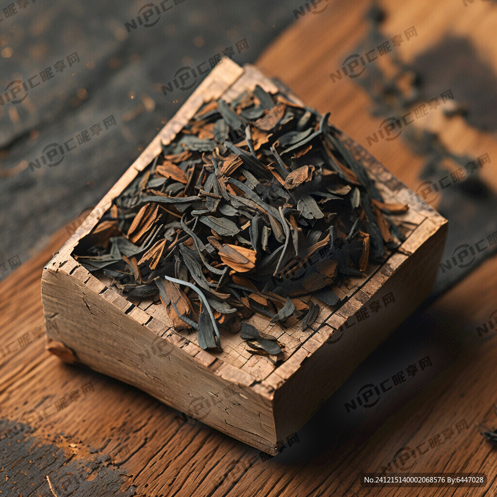 森林古树茶小方片茶叶包装设计