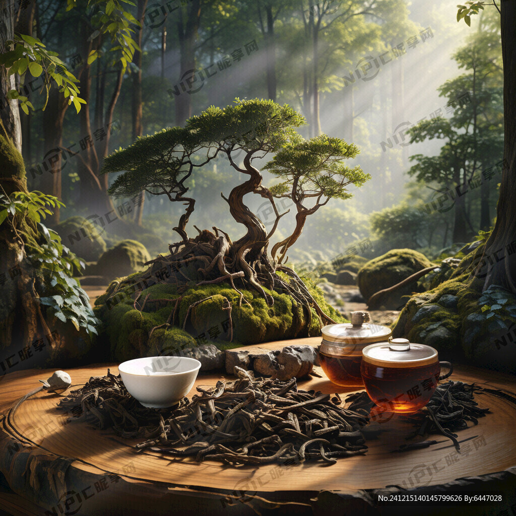 森林 古树茶 茶叶包装设计