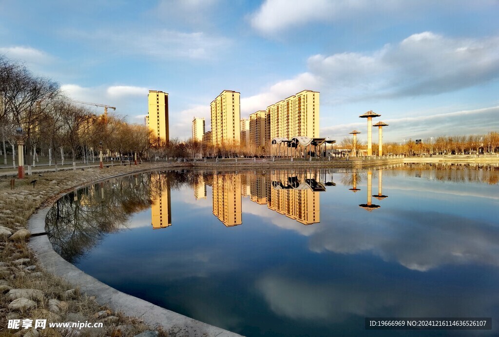 小城公园美景