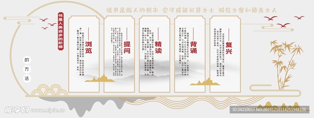 阅读文化墙