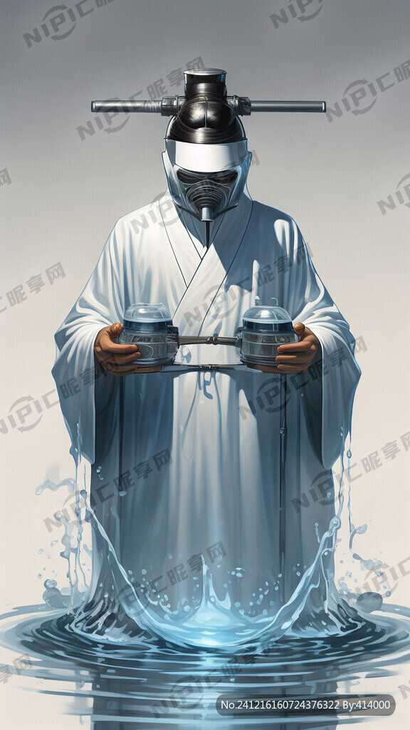 净水器专家  水 人物 外国人