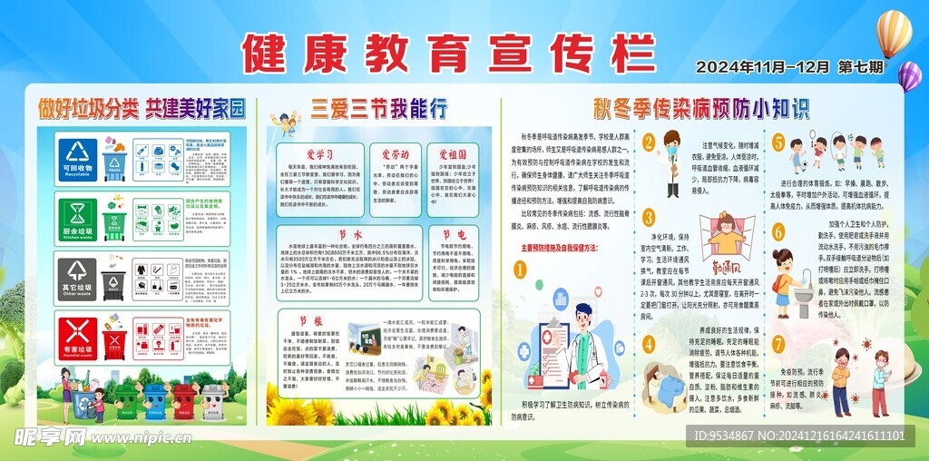 健康教育宣传栏