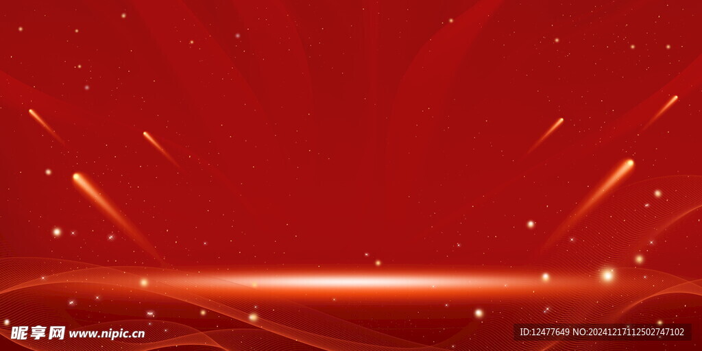 红色背景