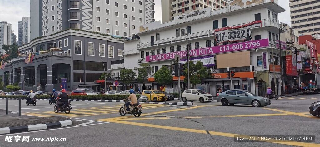 吉隆坡街景道路