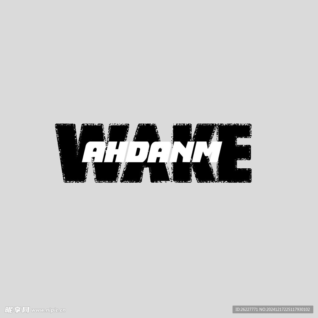 WAKE 英文字