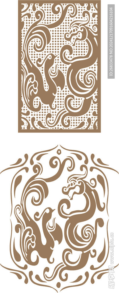 龙凤纹