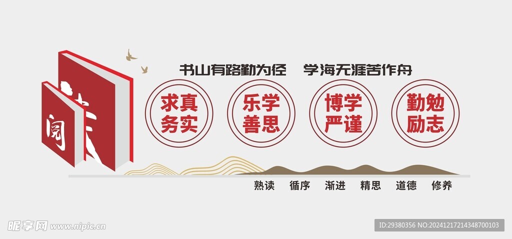 阅读文化墙