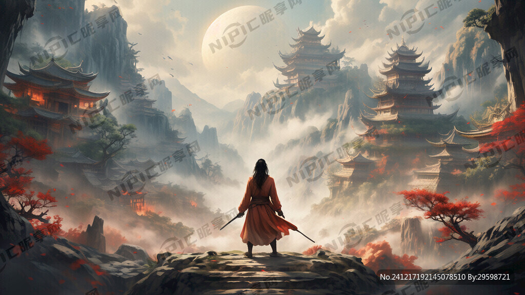 仙侠主题 画面明亮唯美