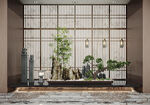 鞋柜玄关入户大门高级感全屋定制