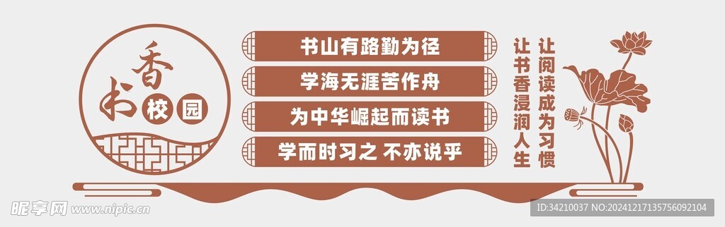 阅读文化墙