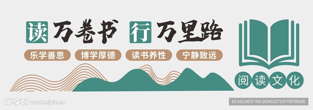 阅读文化墙