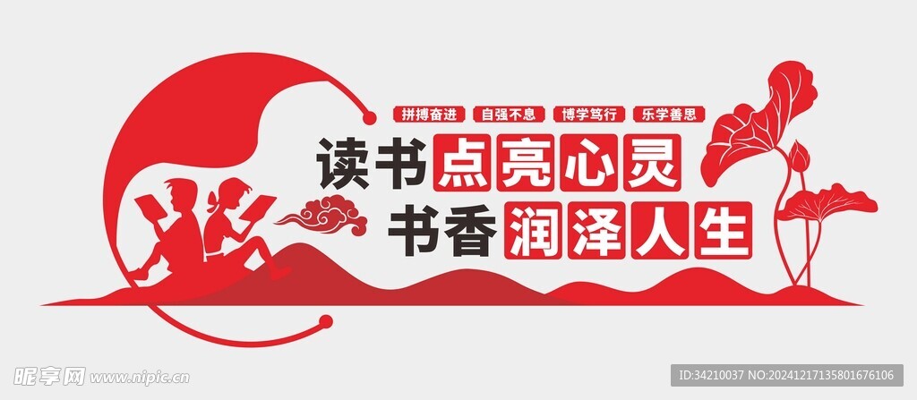 阅读文化墙