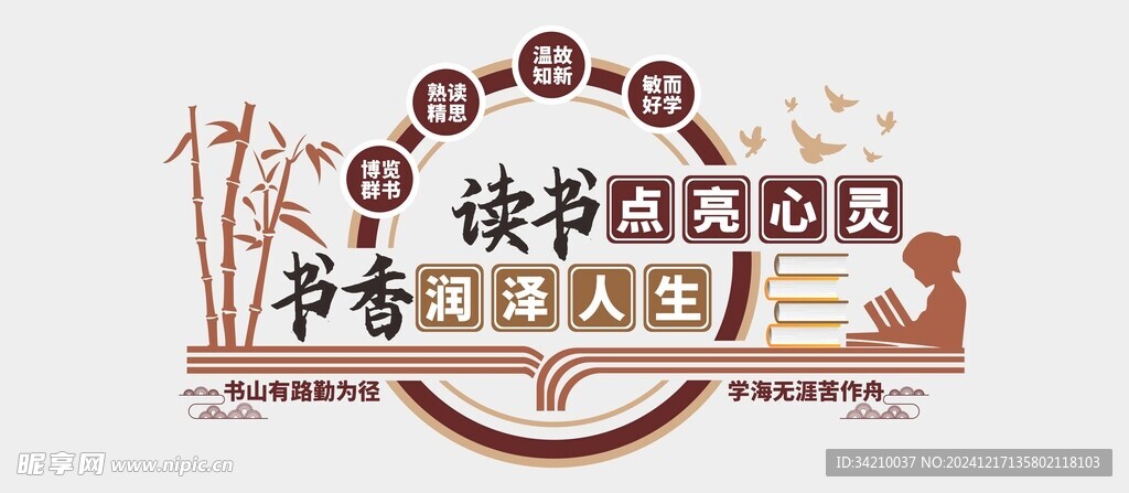 阅读文化墙