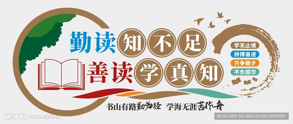 阅读文化墙