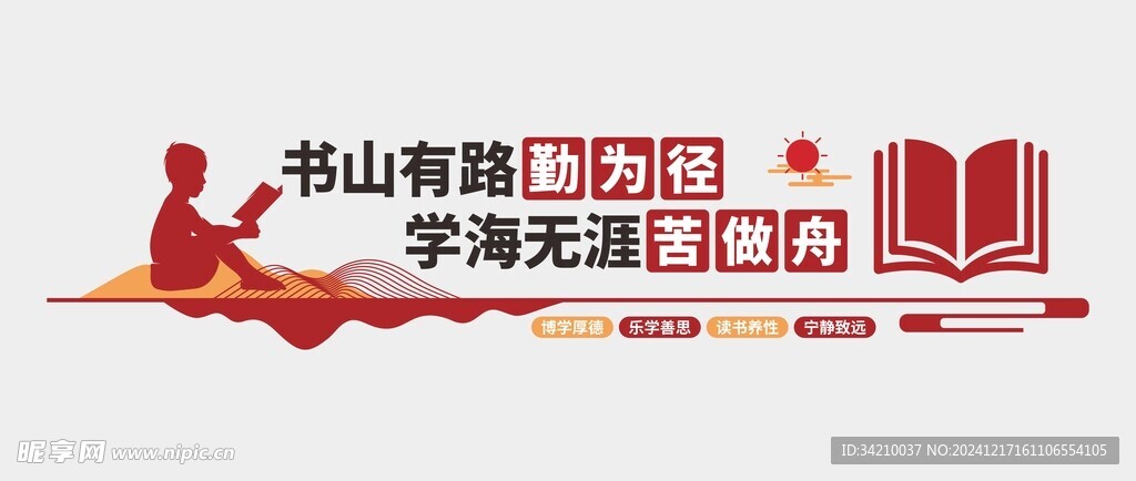 阅读文化墙