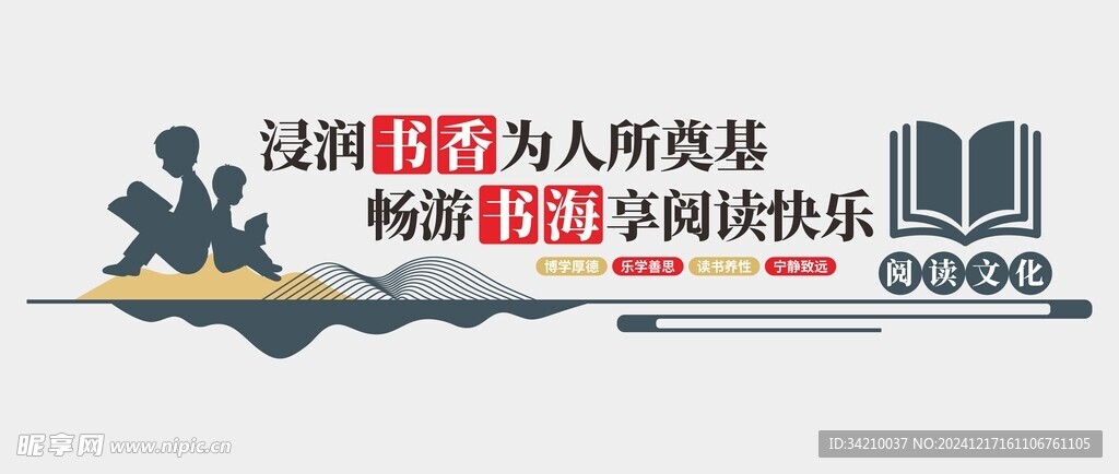 阅读文化墙