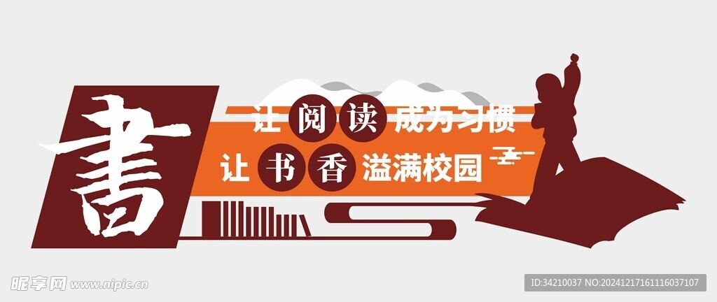 阅读文化墙