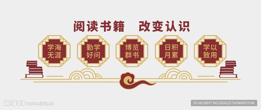 阅读文化墙