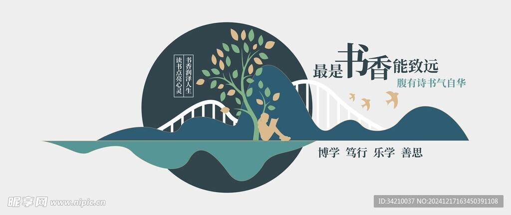阅读文化墙