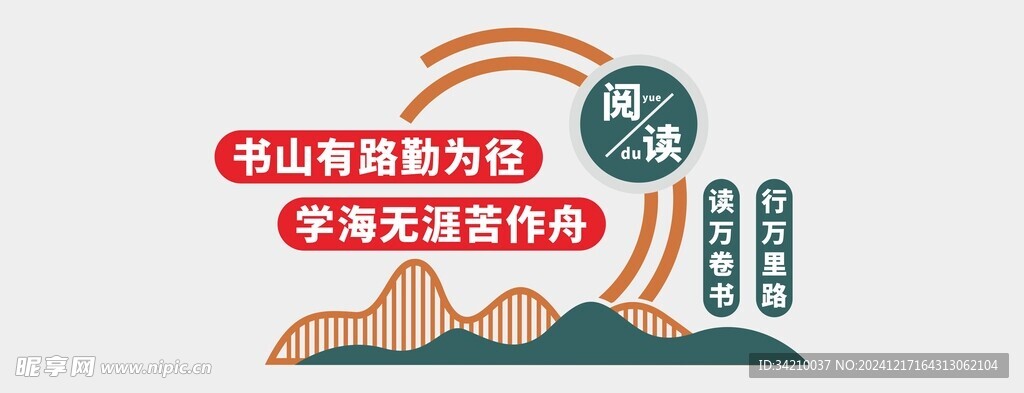 阅读文化墙