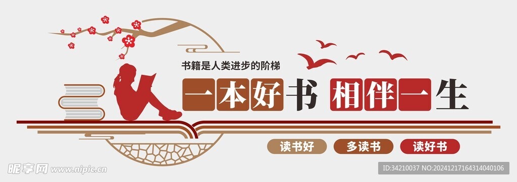 阅读文化墙