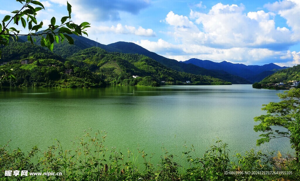 水库风景