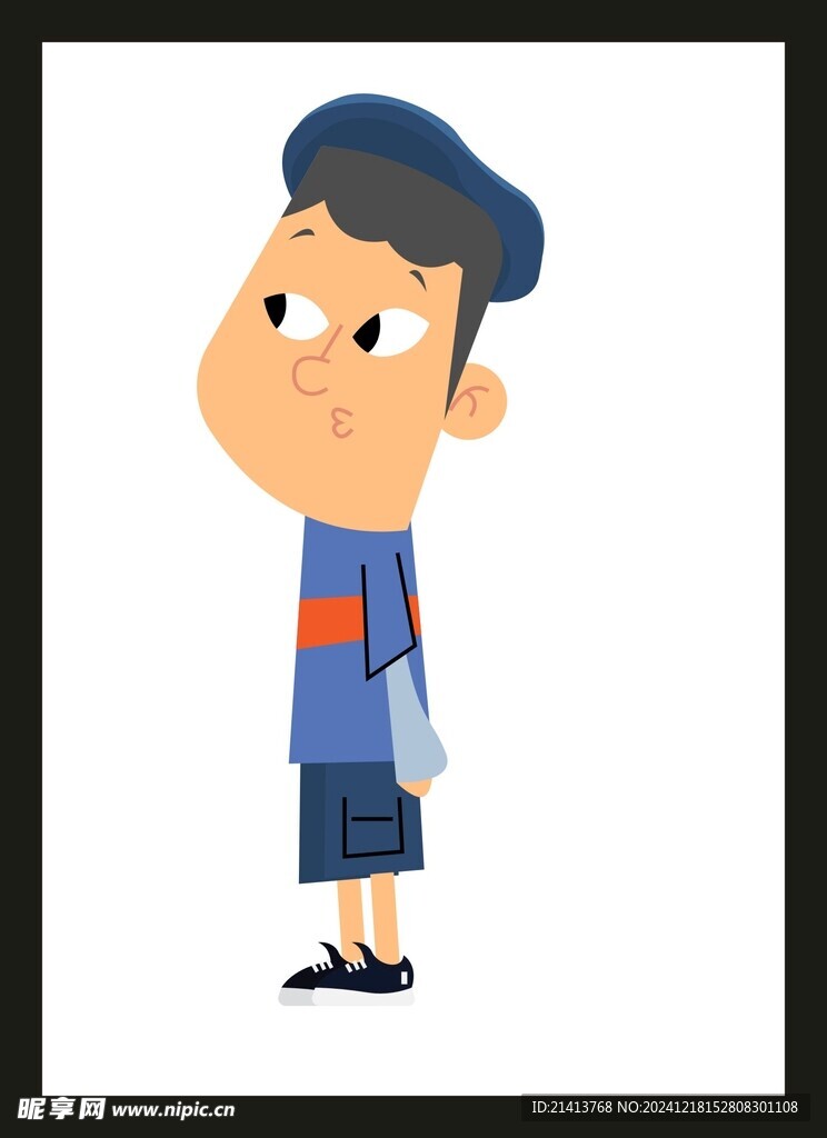 手绘男人男孩