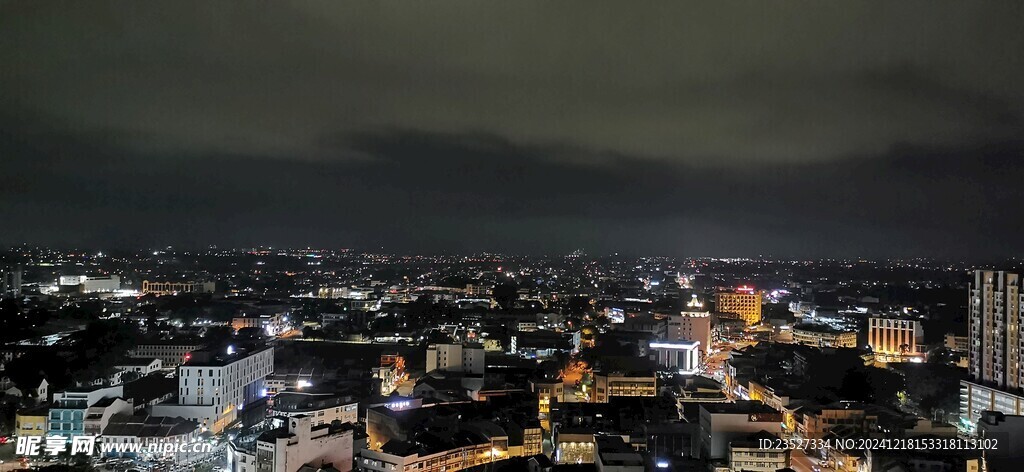 马来西亚怡保夜景 