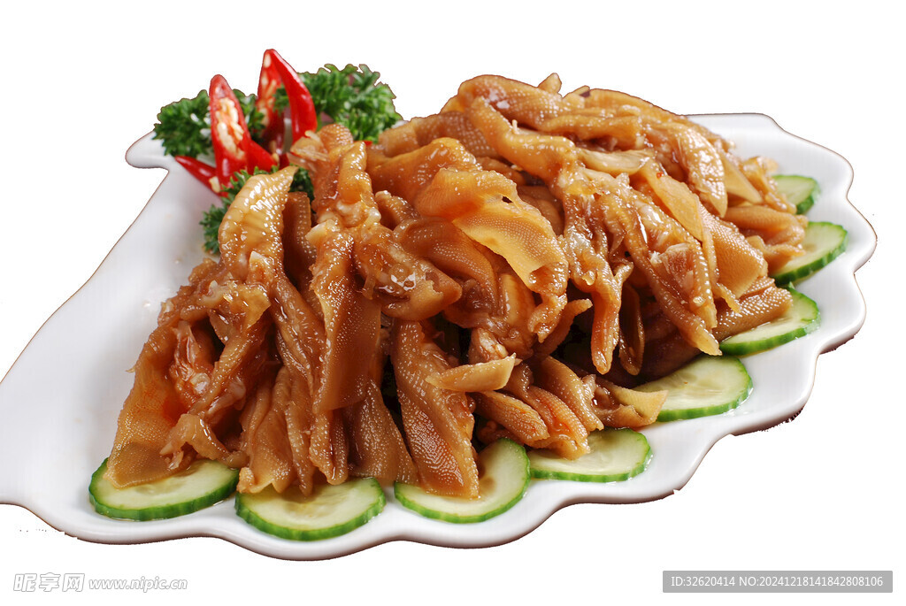 香辣鸭掌