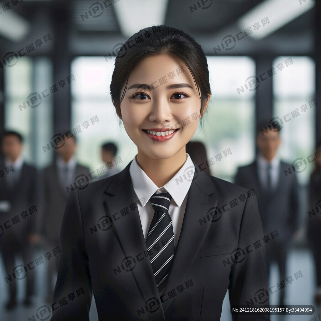职业装 美女 微笑 正装 头像