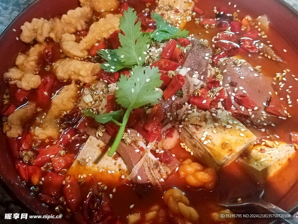 毛血旺