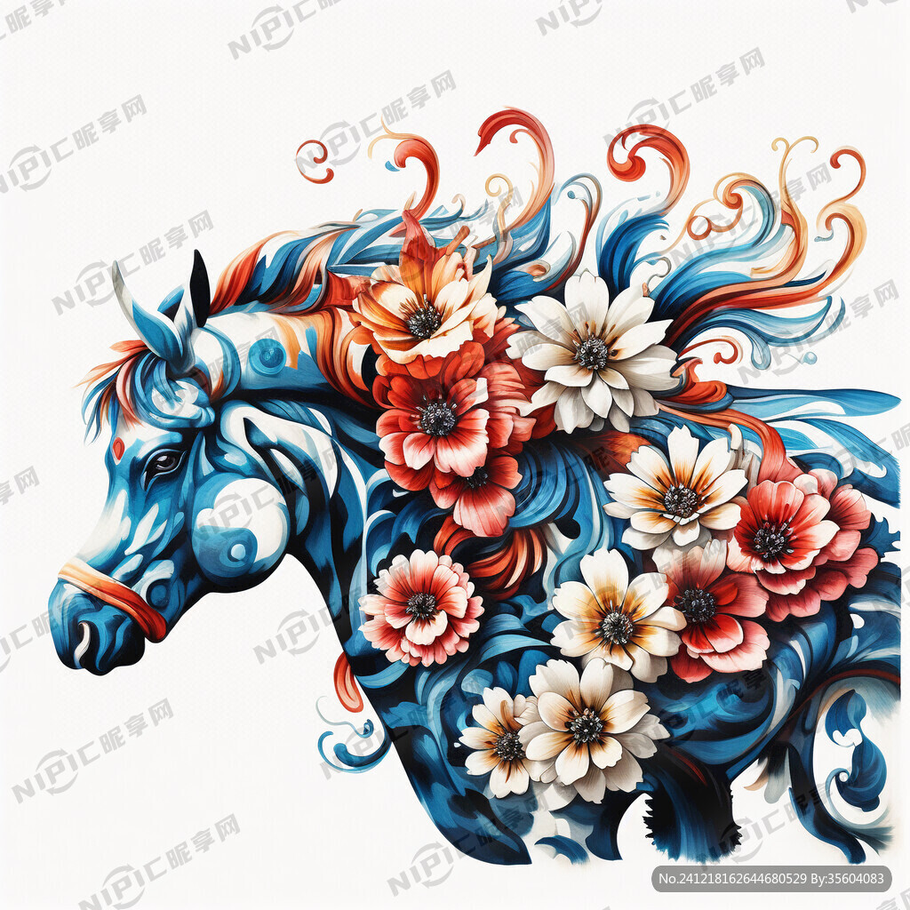AI创作图匹印花型nipic.com-昵图网