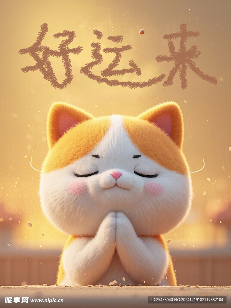 可爱的猫咪