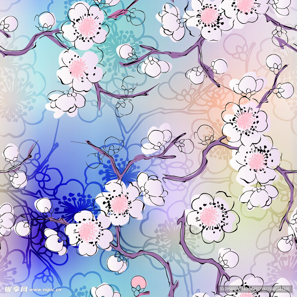 抽象花