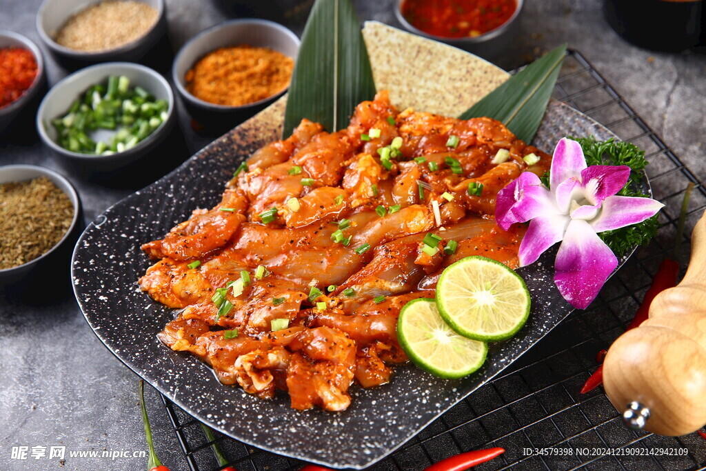 黑椒鸡腿肉