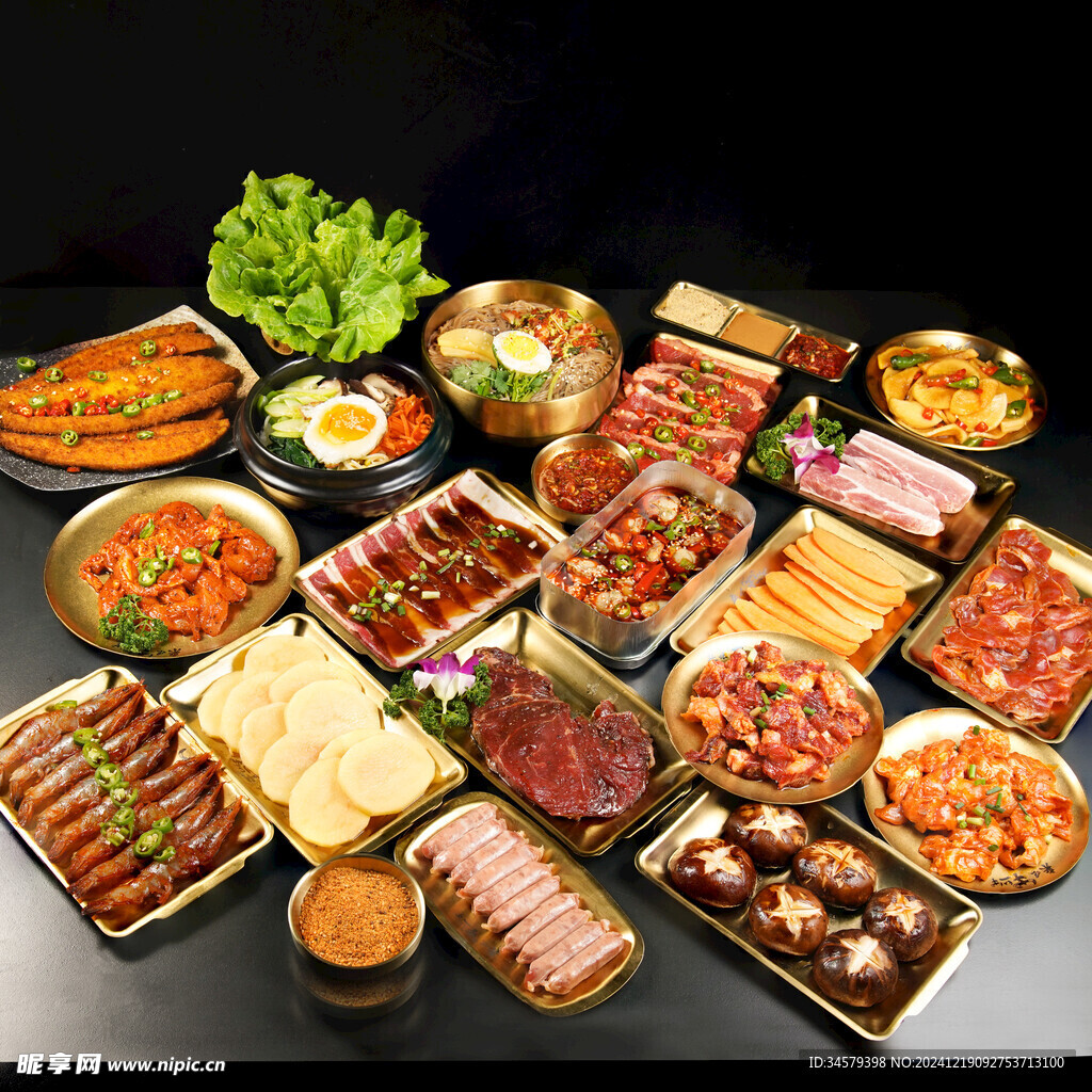 韩式烤肉套餐