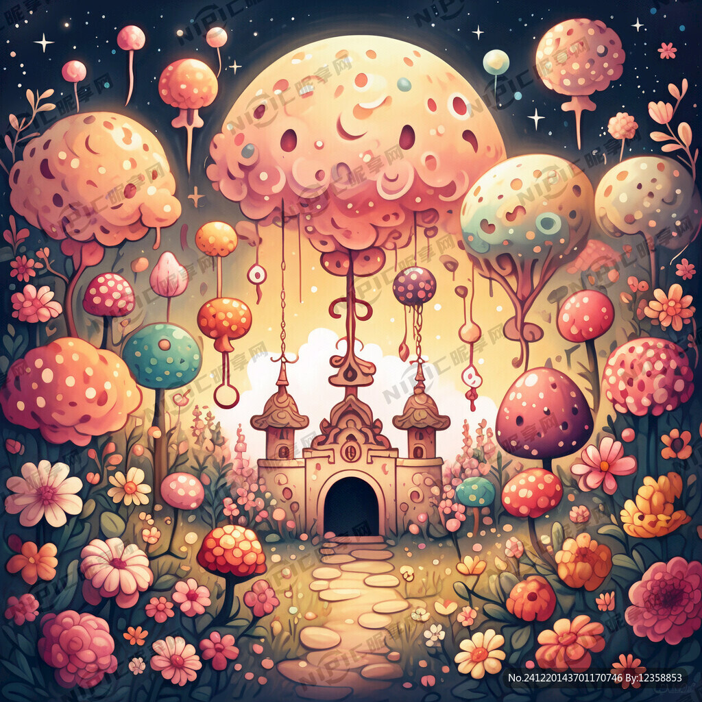 简笔画 卡皮巴拉 可爱 插画