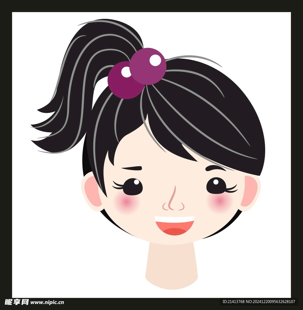 卡通女孩头像